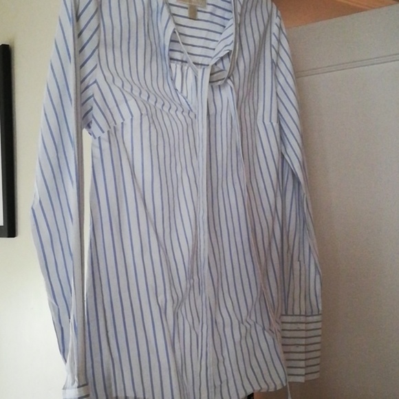 Michael kors hampton tie front top - Picture 4 of 8